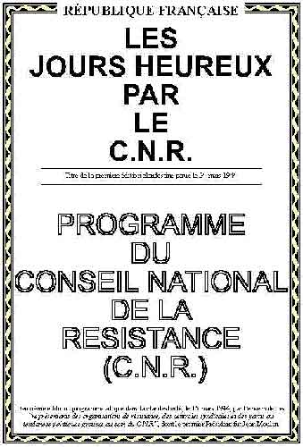 conseil national resistance cnr 1944 1